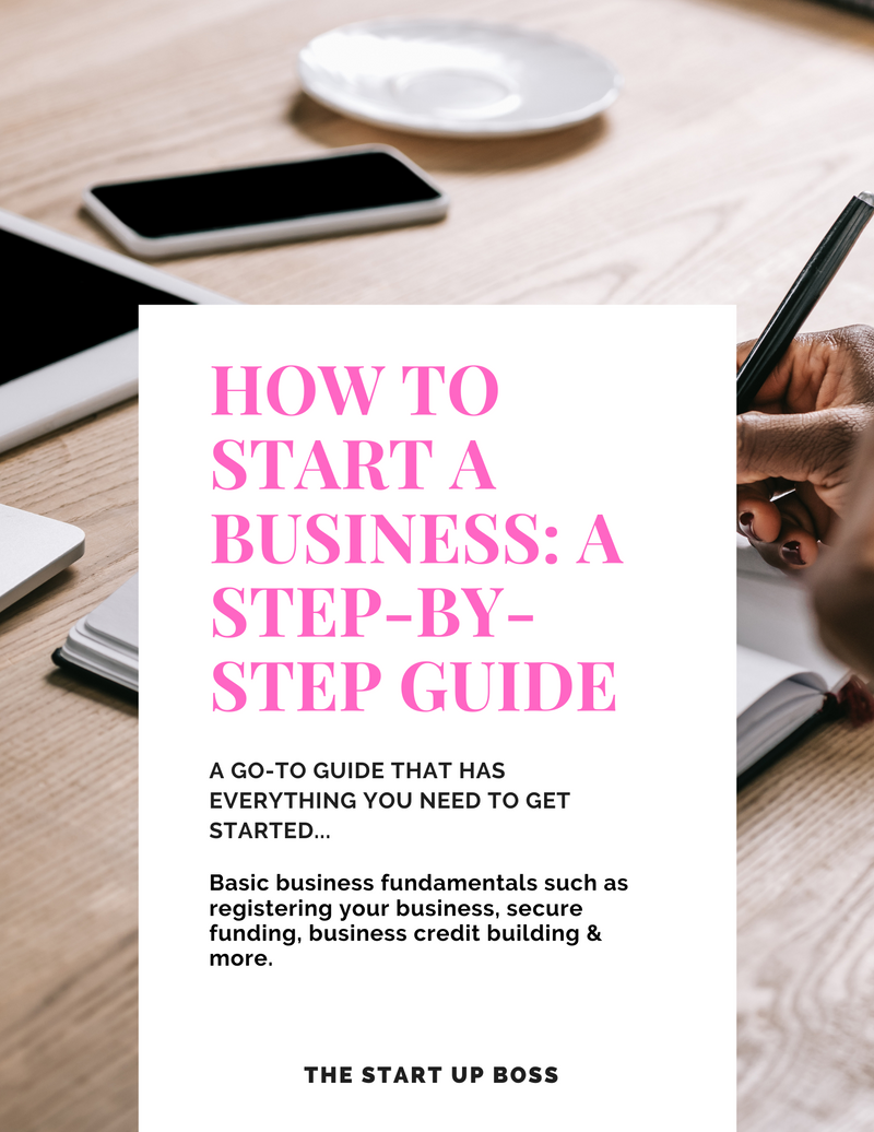 How To Start A Business Step by Step Guide